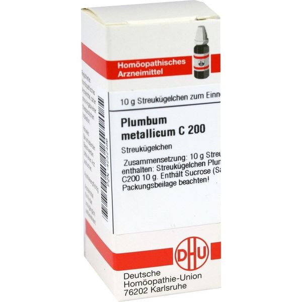 Plumbum Met. C 200 Globules 10 g