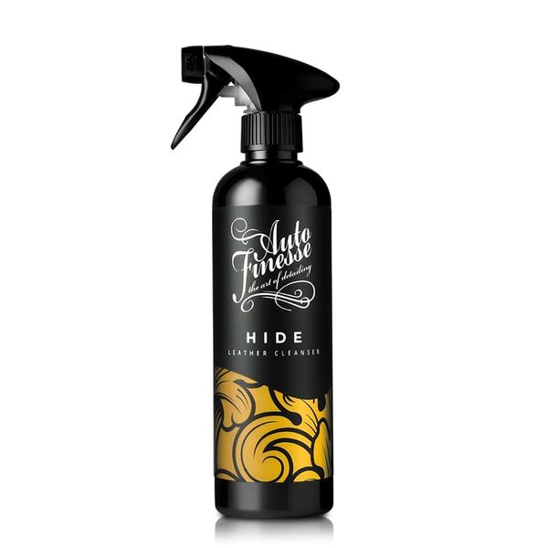 Auto Finesse Hide Leather Cleaner - Effective Cleaner for All Leather Types | Gently Removes Dirt & Stains | UK Formulation