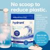 HYDRANT Bulk Unflavored Electrolytes, Fast Acting Hydration with Zero Sugar, Extremely Subtle Taste, Electrolyte Drink Mix (50 Servings, Unflavored)
