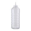 Traex 5224-13 Clear 24 Ounce Squeeze Dispenser with Standard Cap