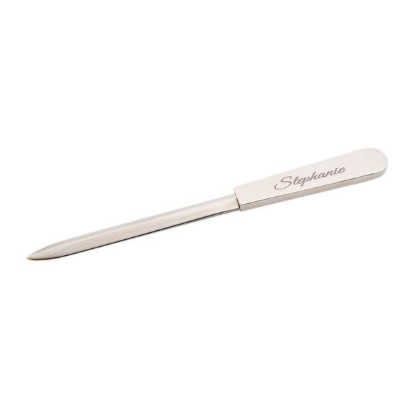 Personalised Engraved with Name or Initials, Letter Opener Presented in Gift Box