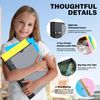 WOT I Telescoping Project Organizer, Refillable 3 Ring Binder 13 Pocket Folder,Black