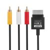 TV AV Cable Wire, 1.8M Component ABS Cord AV Cable Audio Video Cord for 360 Slim Replacement