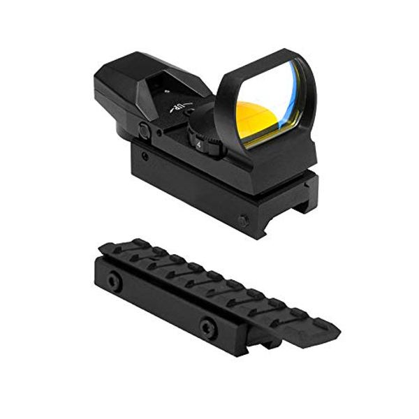 M1SURPLUS Dovetail Mount Adapter + Reflex Sight for Tippmann A5 98 Marker