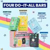 Megababe Raising the Bar Do-It-All Soap Set | Stocking Stuffer Holiday Gift | Includes Space, Bidet, Bumpy, & Blade Bars