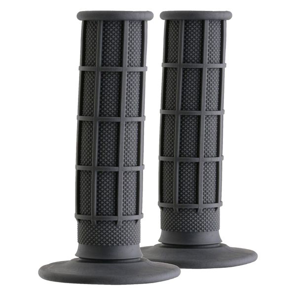 Renthal MX Standard Handlebar Grips – Medium Gray (One Size, Grey)