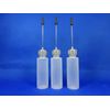 (3) OILER 1/2 OZ PRECISION HIGH QUALITY OIL BOTTLES NEEDLE MICRO TIP APPLICATOR
