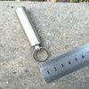 EKLOEN Stainless Steel Mini Waterproof Pill Case,Capsule Seal Case Holder Container for Outdoor Sports