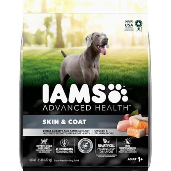 Advanced Health Skin & Coat Chicken and Salmon Recipe Adult Dry Dog Food, 13.5 L