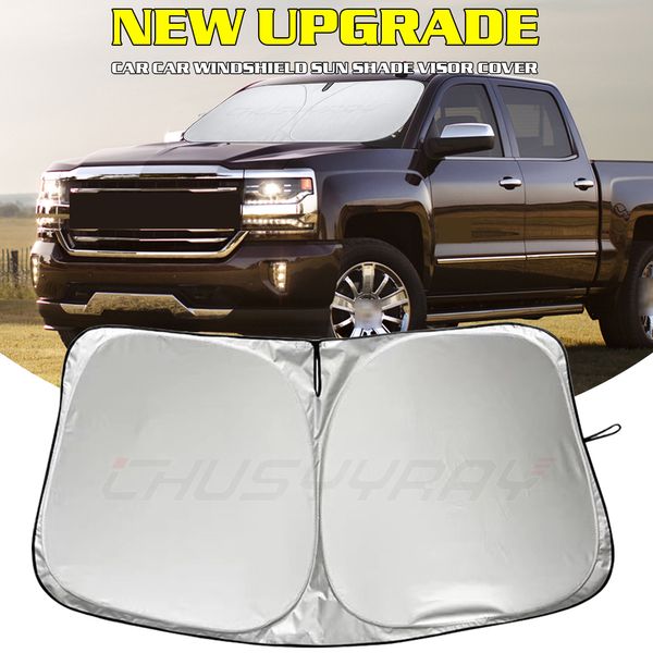 For Chevy Silverado 2500 Car Windshield Cover Sun Visor Shade Window Sunshade
