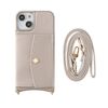 HanaRo iPhone15 Gray iPhone 15 Case for MagSafe Shoulder Strap Case