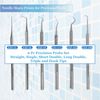 GERMAN 24x Dental Tools Set Dentist Teeth Clean Plaque&tarter Remove Probe Picks