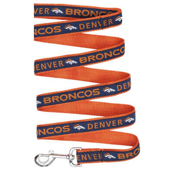 NFL Denver Broncos Pet Leash Medium NWT