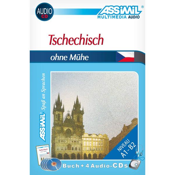 Assimil Tschechisch ohne Mühe; Assimil Cesky bez nesnazi pro Nemec, Lehrbuch und 4 CD-Audio: Selbstlernkurs in deutscher Sprache, Lehrbuch + 4 Audio-CDs (Senza sforzo)