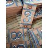 Clay House Numbers - Ceramic Tile (3 X 5, 12 in.)