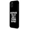 Funny Thyroid Awareness Quote Thyroid Cancer Backpacks Mom Case for iPhone 11 Pro Max