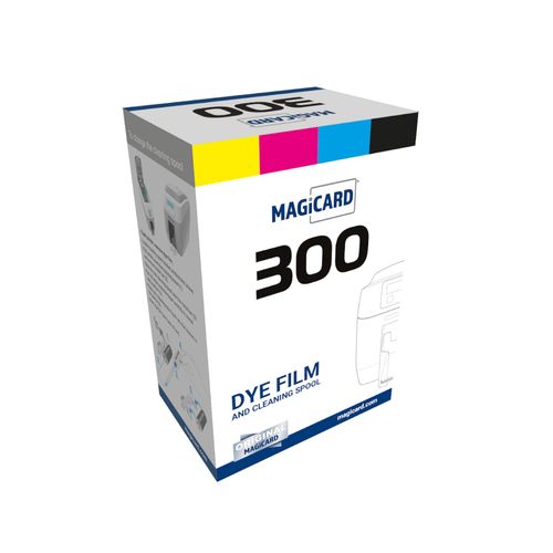Magicard MC300YMCKO/3 Full-Colour Printer Ribbon - 300 Prints - Compatiable with Magicard 300 Printer