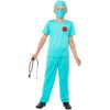 Smiffys Surgeon Costume,S - Age 4-6 years,Blue