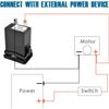 DC 6V to 80V Snap-in Hour Meter Engine Hour Meter for Forklifts Golf Carts