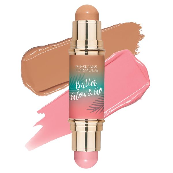 Multiuse Beachy Pink Makeup Stick Creamy Formula for Eyes Cheeks and Lips