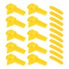 Tire Changer Protector, 20pcs ABS Plastic Tyre Changer Mount Demount Head Duck Insert Rim Protector