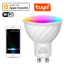 Tuya 5W WiFi Smart GU5.3 LED Spotlight Supports Alexa and Google