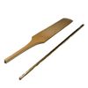 Bamboo Ash Catcher and Brass Stick Set Incense Tools Tea Tools