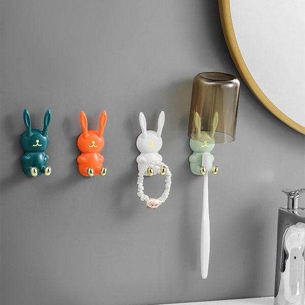 Rabbit Toothbrush Holder Multipurpose Holder 1+1