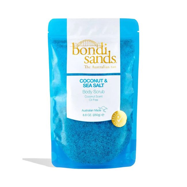 Bondi Sands Coconut And Sea Salt Body Scrub, 8.8 Oz / 250g