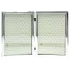 Lawrence Frames 5x7 Hinged Double Silver Standard Metal Picture Frame (710657D)