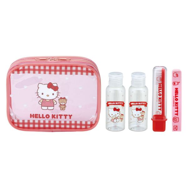 Up to 100% points back during sale period Travel set KT Friends (Hello Kitty toothbrush, lotion, milky lotion, bottle, brush, portable pouch, portable travel set, toothbrush included, travel kit, case included, pouch included, travel set) 39 shops