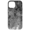 Grey and Dark Grey Abstract Painting Case for iPhone 15