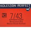 Wella Koleston Perfect ME+ Vibrant Reds Permanent Hair Colour, No. 7/43 Medium Blonde/Red Gold, 60 ml