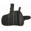 Molle Tactical Pistol Thigh Gun Holster, Drop Leg Holster, Right Hand Adjustable (A-Black)