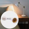 2X E26 E27 to E26 E27 Light Sockets Lamp Switch Bulb Socket to Adapter Extender