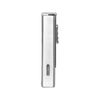 Xikar Trezo Lighter, Inline Triple Jet Flame, Piezo Ignition, Protective Lid, Oversized Adjustment Wheel, Chrome/Silver