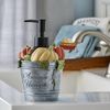 SKL Home Fall Harvest Bucket Soap Dispenser for Bath/Kitchen & Gift, Multi