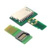 Cablecc 1Set SD TF Card Socket Female to Micro-SD TF Male Memory Card Kit Extension Adapter Testing Tools Extender