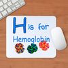 CafePress H Is For Hemoglobin Mousepad Non-slip Rubber Gaming Mousepad