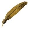 Bonnail Display Feather Vintage Gold
