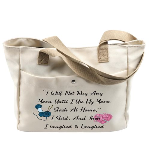 PXTIDY Yarn Knitting Project Storage Bag Knitter Sewing Lover Travel Organizer Quilting Lover Tool Bag Crocheting Gifts