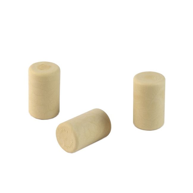 New Synthetic Straight Wine Corks - 23mm Diameter x 38mm Long - for Winemaking and Craft Use (30)