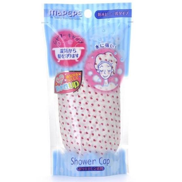 Shower Cap Heart PK Polyethylene