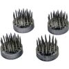 悠花 Stainless Steel Needle 剣山 4 Case 3-Pack, Tiny Beans Round