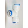 ¼” 3 TREE WAY UNION TEE TUBE QUICK PUSH CONNECT RO REVERSE OSMOSIS WATER FILTER