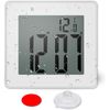 Digital Shower Clock, Large LCD Display Waterproof Timer for Shower, Suction Cup