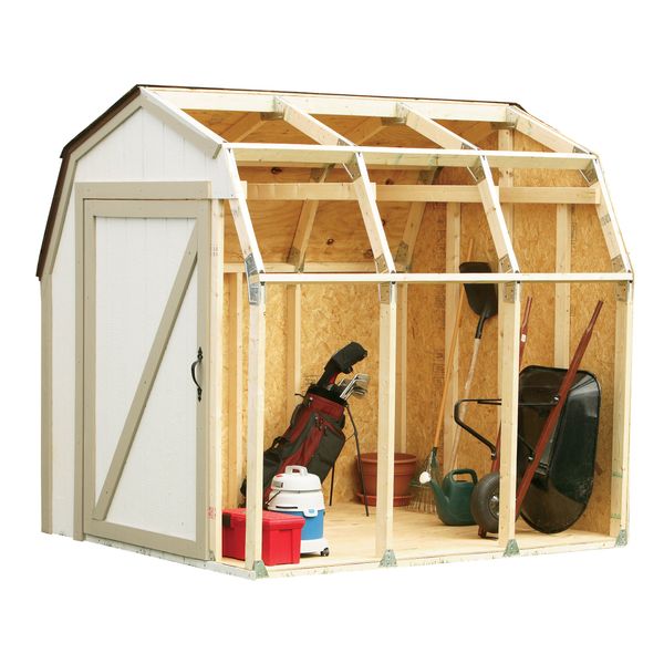 2x4basics 90190MI Custom Shed Kit with Barn Roof