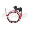 Electric Fan Wiring Kit Relay Temperature Sensor Switch Kit 185 On 175 Off 40AMP