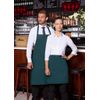 Karlowsky Bib Apron Basic with Buckle and Pocket 75 x 90 cm Unisex 65% Polyester 35% Cotton, pine green