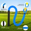 Golf Swing Trainer Rope,Rope Bat Swing Trainer,Posture Corrector, Warmup Tool,Non-Slip Grip, Strength & Flexibility Training (Black)